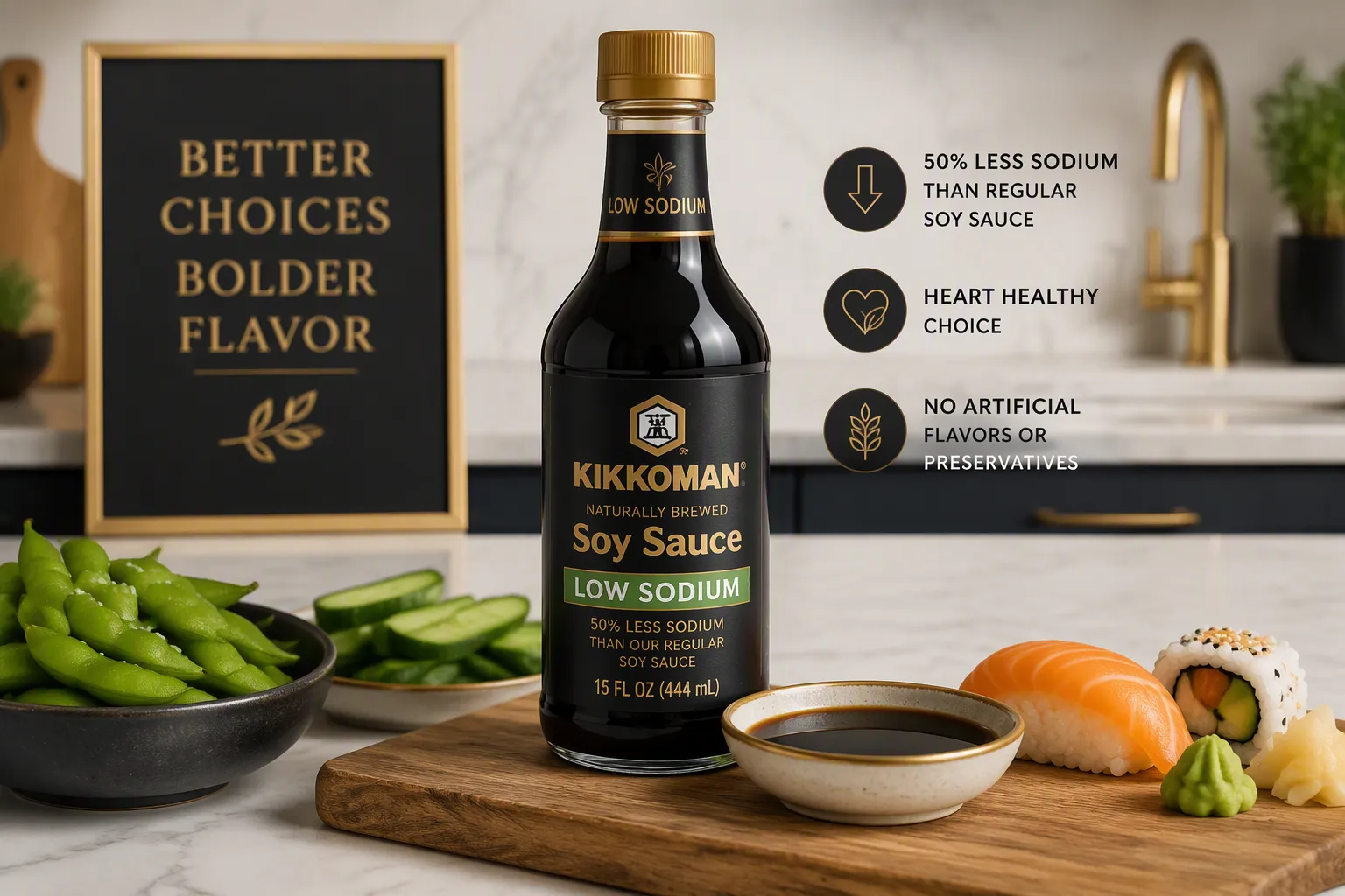Low Sodium Soy Sauce: Is It Healthier?