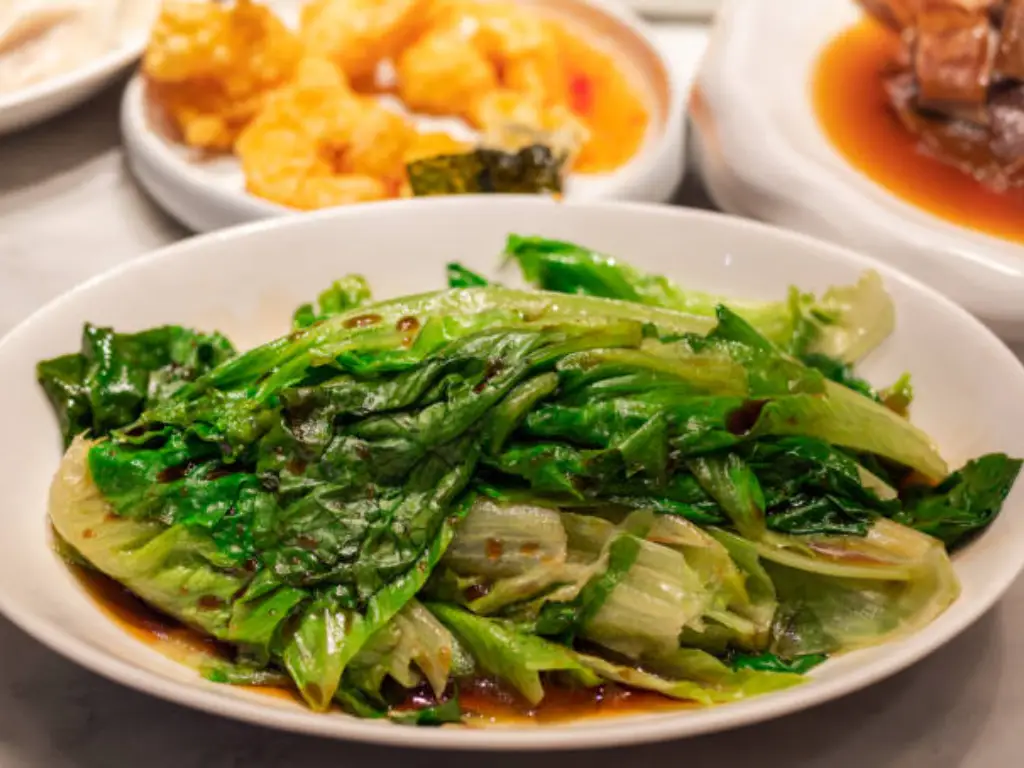 Stir Fried Lettuce with Oyster Sauce