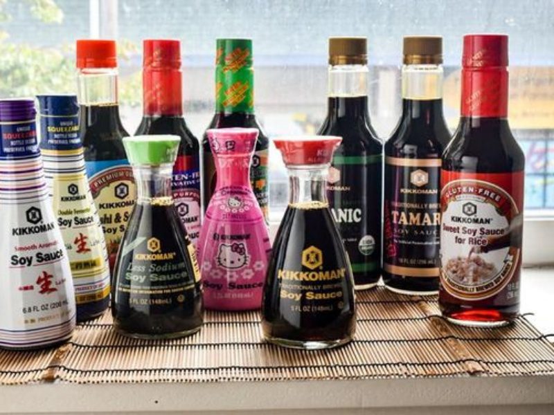 Different size of Soy Sauces